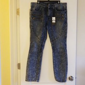 Mens Denim Jeans studded